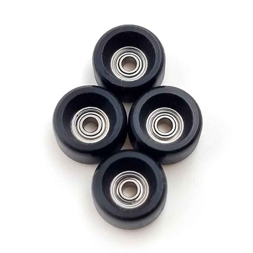 Black Flashbone '75ers' pro wheels 7.5mm - CARAMEL FINGERBOARDS