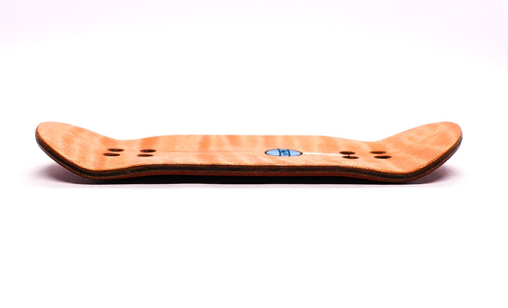 Lil Izey gunstock wood fingerboard deck 37mm - CARAMEL FINGERBOARDS