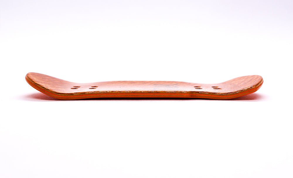 Zonawood orange oldschool smooth 35mm - CARAMEL FINGERBOARDS
